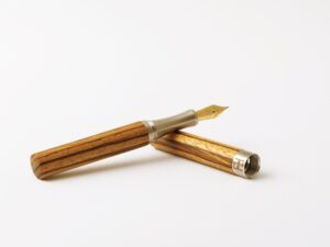 Paris Fountain Pen "Zebrano Wood"