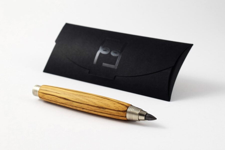 Barcelona Sketching Pencil "Zebrano Wood" - Image 3