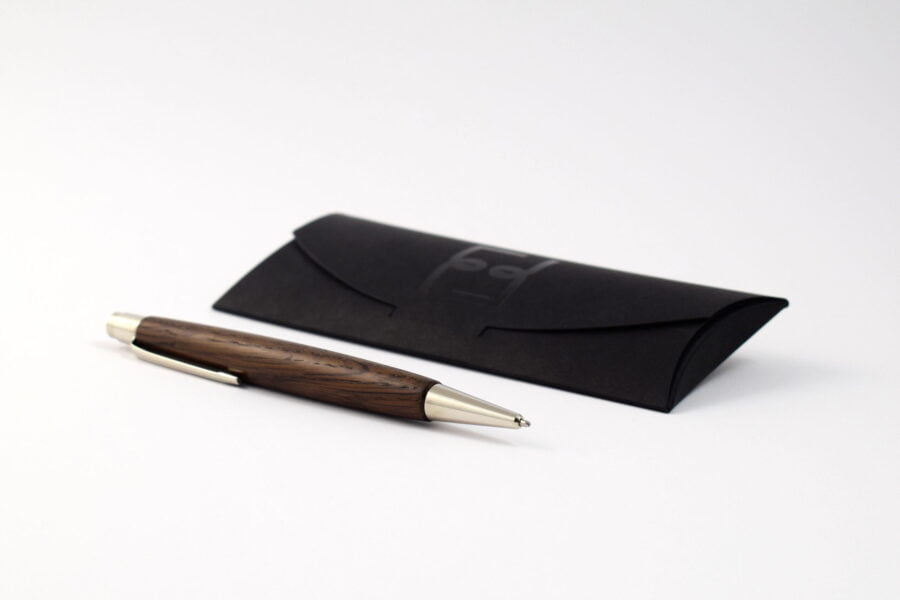 Berlin Ballpoint Pen "Bog Oak Wood" - Image 3