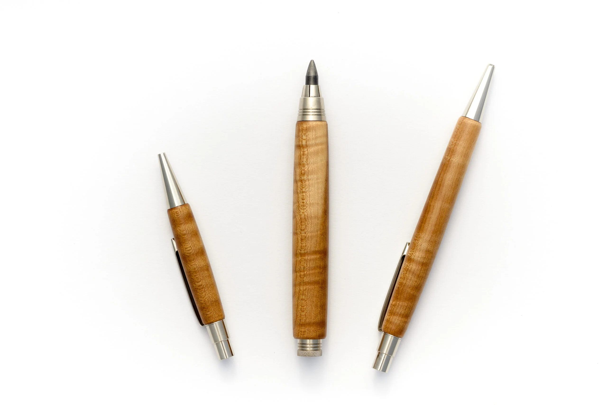 Züri Ballpoint Pen "Flamed Maple Wood" - Image 3